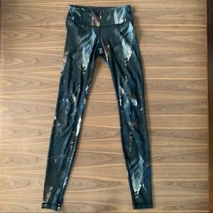 *RARE*🦄 Lululemon Feather Pattern Wunder Under Pants